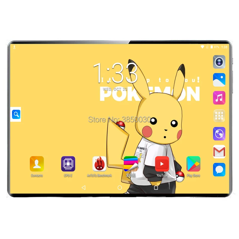 2020 Лидер продаж 10 дюймов планшетный ПК с системой андроида и 9 0 HD 1280*800 IPS 4 аппарат