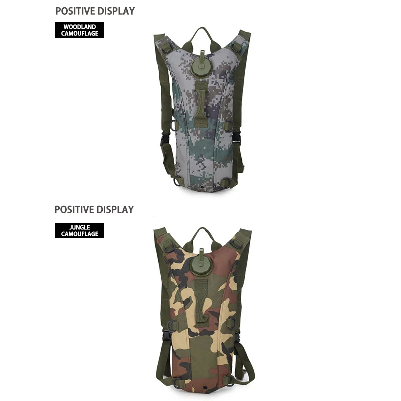 Outdoor Water Bag Backpack Waterproof Folding Durable Army Camouflage Sports Hunting Climbing Camping Sport Bags Covers | Спорт и