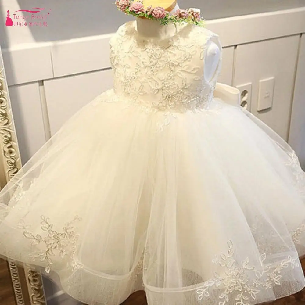 Красивое бальное платье платья для девочек с цветочным рисунком маленькой