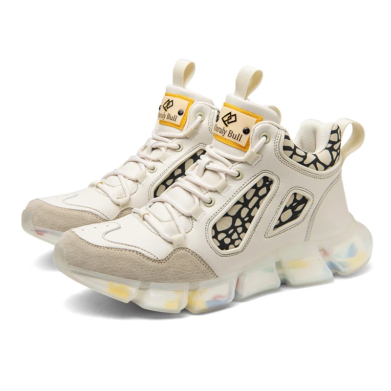 

Women's Shoes Couple Models Microfiber Luminous Shoes Cushioning Comfortable Running Shoes Fashionable Outdoor Fitness Shoes