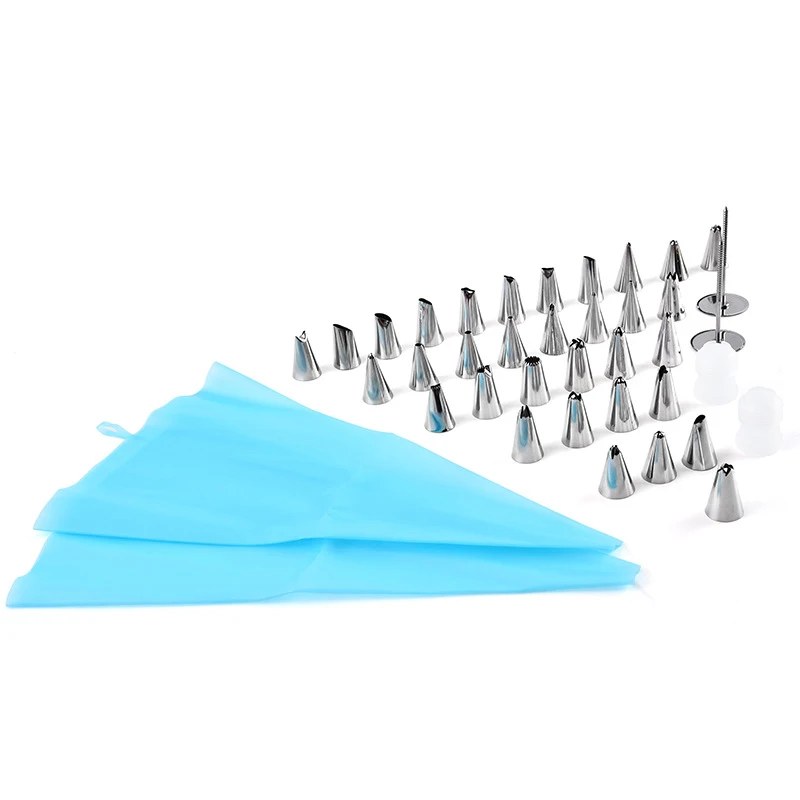 MOSEKO 38 шт./компл. силиконовые кондитерского мешка Советы DIY глазировки крем
