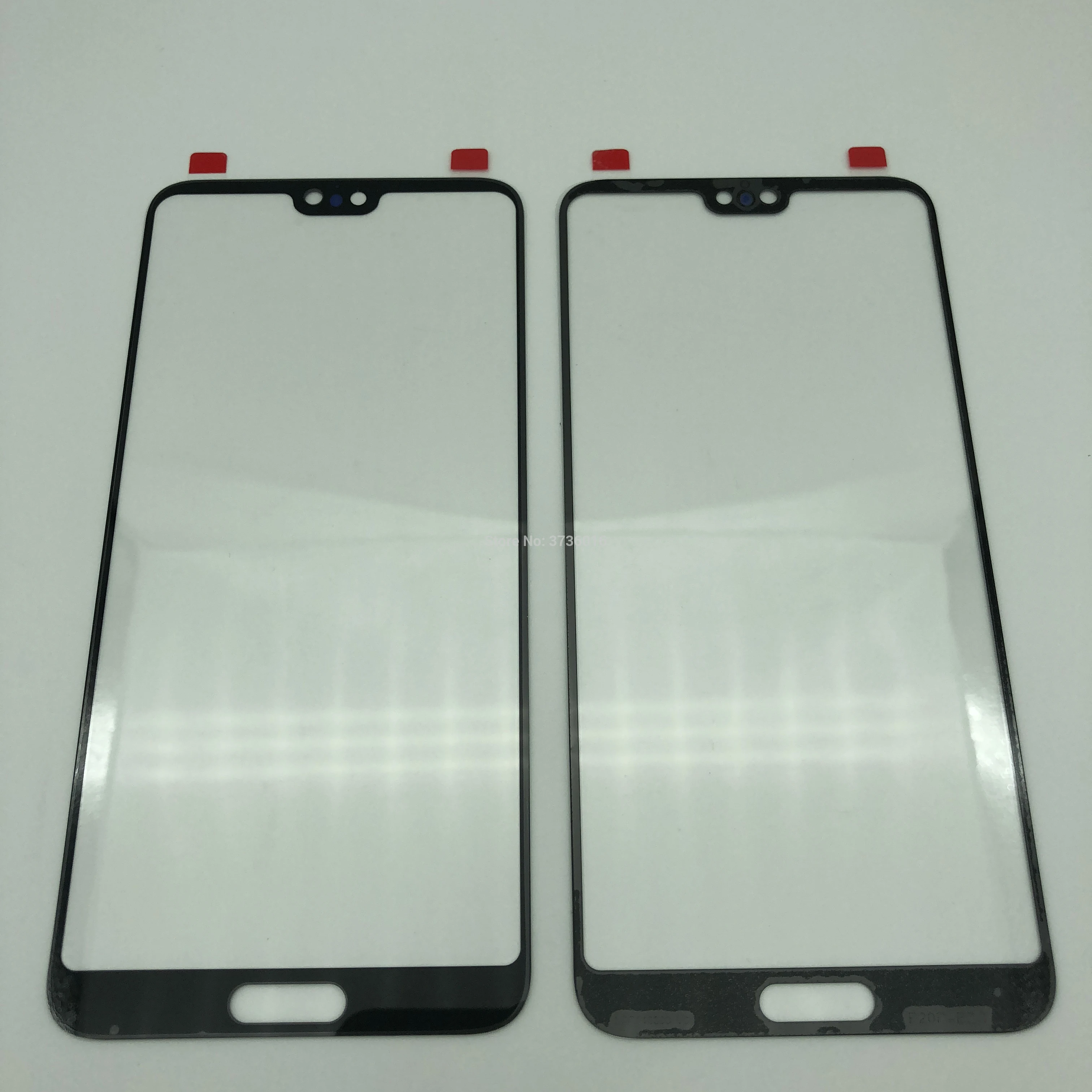 Передняя стеклянная панель сенсорного экрана для Huawei P20 pro стекло с трещинами