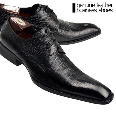 

Christia Bella классическая натуральная кожа мужская обувь в деловом стиле мужские туфли-оксфорды; Обувь размера плюс для мужчин квадратный носок; Обувь с перфорацией типа «броги»; Мужская деловая обувь на шнуровке