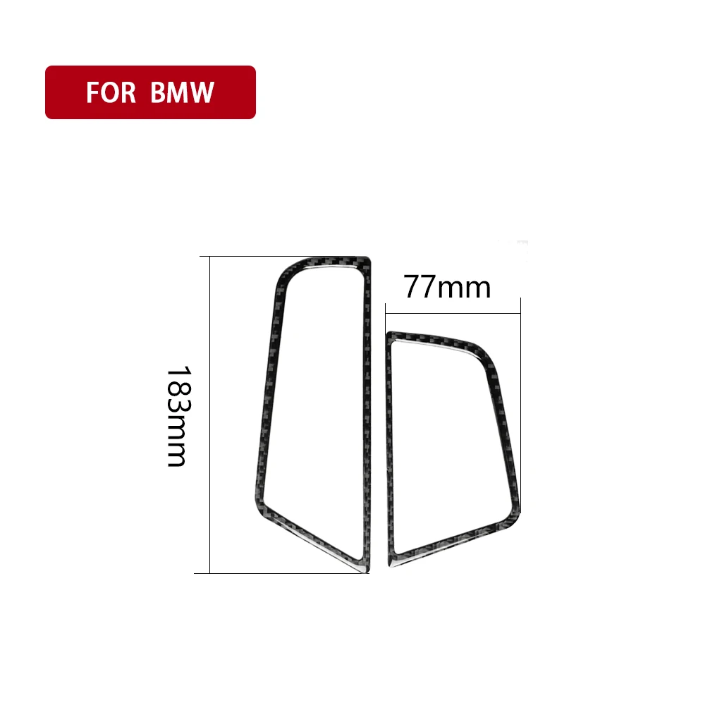 Украшение рамы для кондиционера автомобиля из углеродного волокна подходит