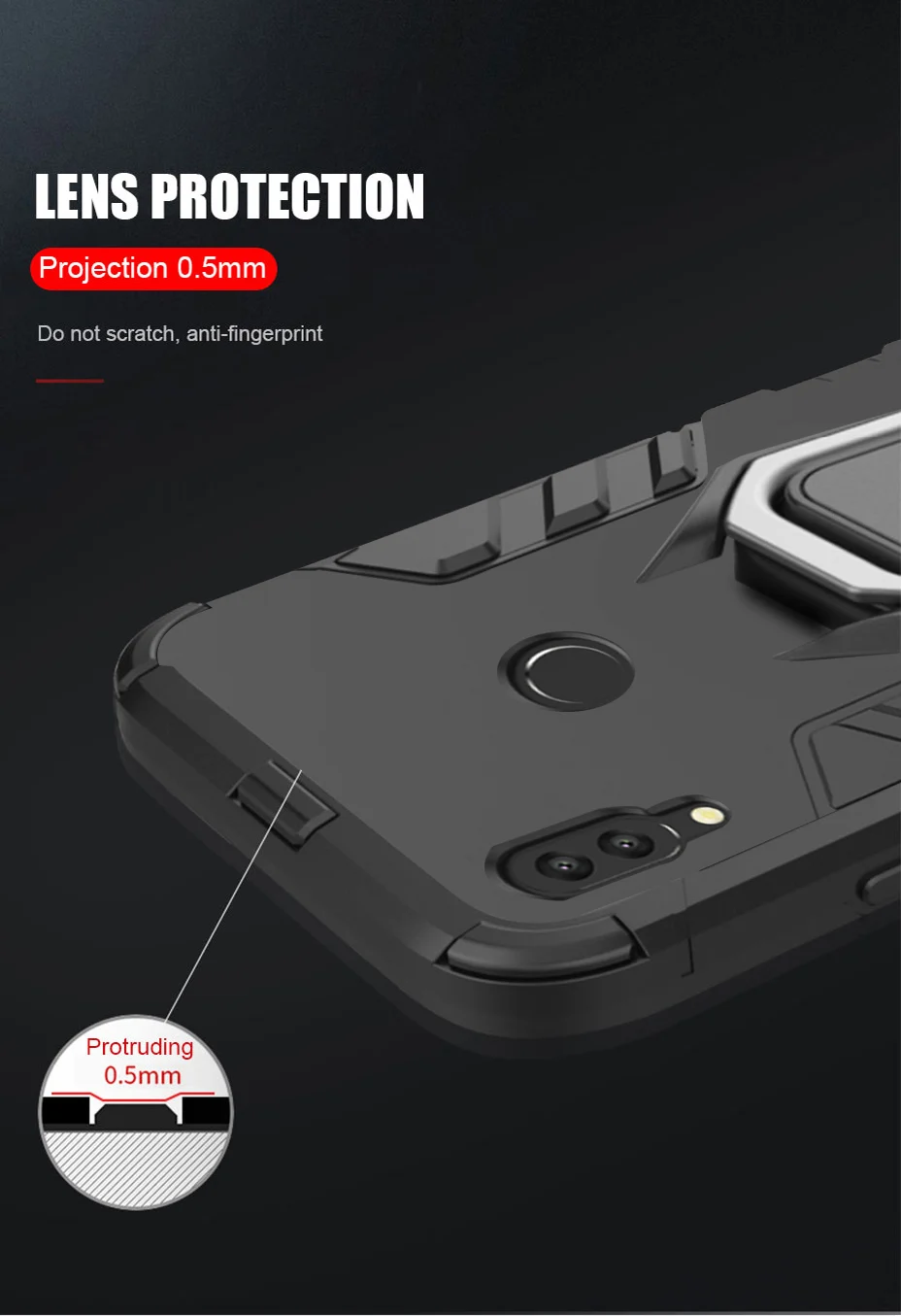 Для Huawei P30 P20 Mate 20 Pro Lite 9 10 Nova 3 3i 4 роскошный бронированный чехол для P Smart Y6 Y7 Y9 чехол для телефона