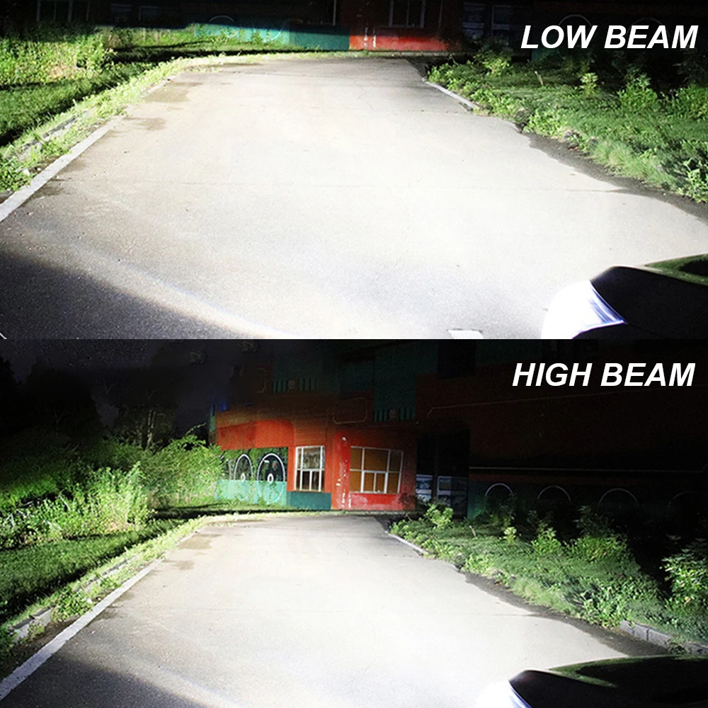 

2pcs H4 H7 Led Canbus No Error 12V Mini H1 H8 H9 H11 Headlight Universal 24000LM 9005 9006 HB3 HB4 Fog Lights 80W Headlamp 12v