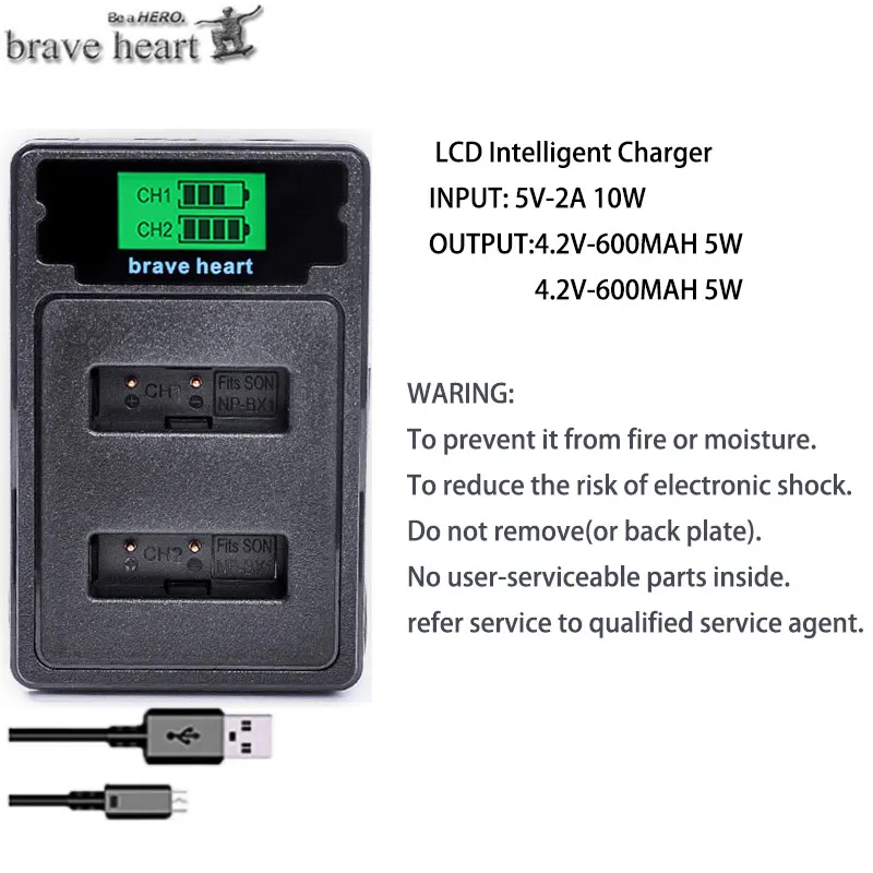5 шт. NP-BX1 NP BX1 NPBX1 Батарея+ USB Зарядное устройство для sony комплектующие фотоаппарата sony DSC& HDR H400 HX300 HX50V HX90 HDR AS10 AS15 AS20 AS30V AS100V камера