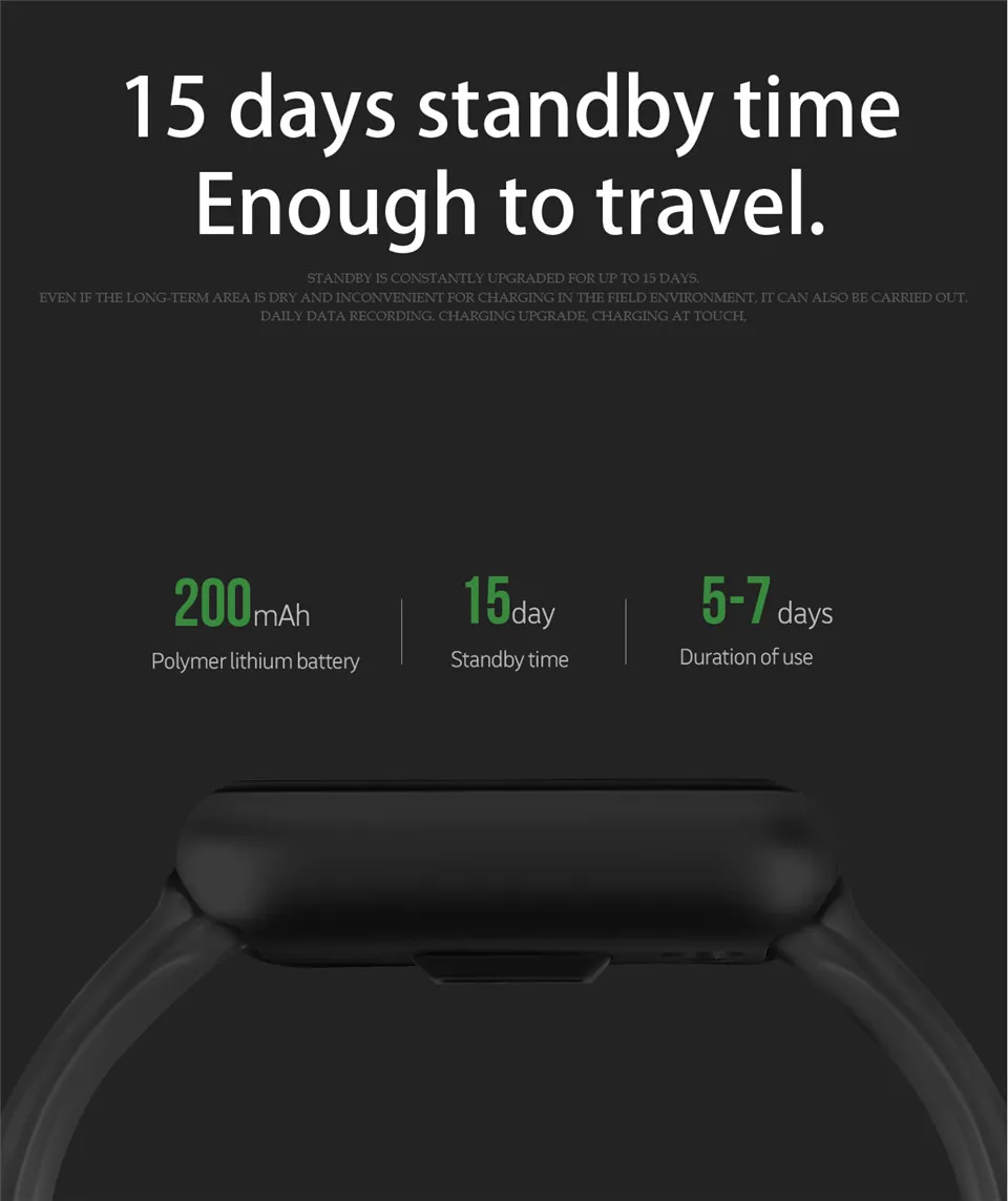 Смарт-часы IP68 Водонепроницаемый P70 браслет для плавания с 2 ремешками Спорт для мужчин и женщин кровяное давление кислородный фитнес-трекер