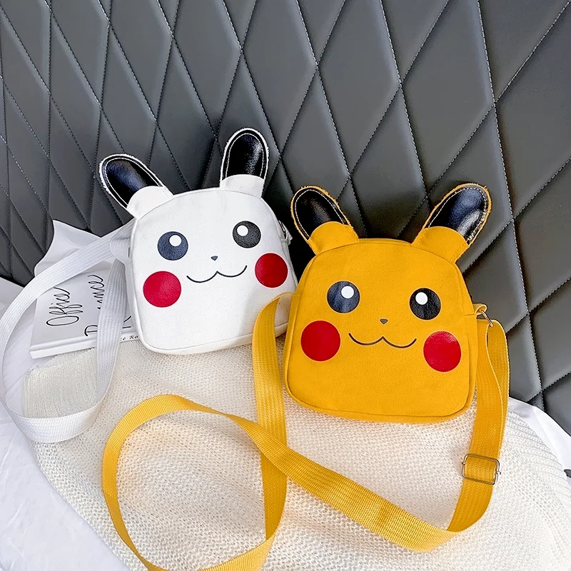 Сумка через плечо с изображением покемона Пикачу для женщин-подростков |