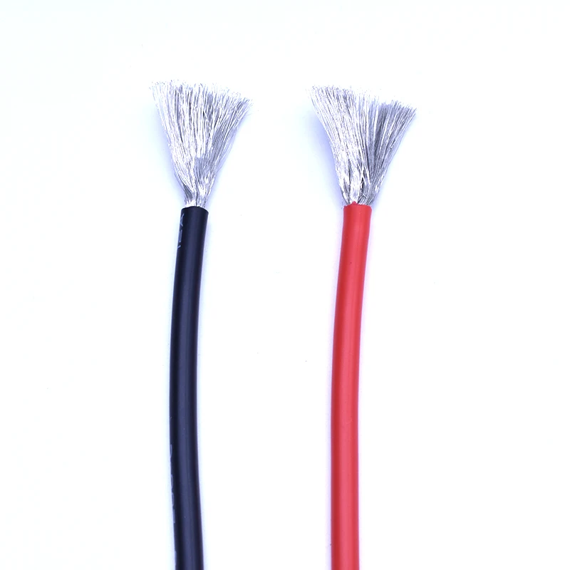 RC 2 5 м черный + красный высокое качество специальный мягкий 18awg силиконовый провод