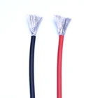 RC 2,5 м черный + 2,5 м красный высокое качество специальный мягкий 18awg силиконовый провод высокая температура мягкий электрический провод