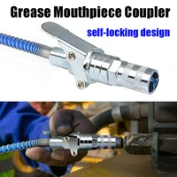 grease gun adapter hose kit mouthpiece coupler heavy duty quick lock and release grease coupler mouthpiece coupling for cone