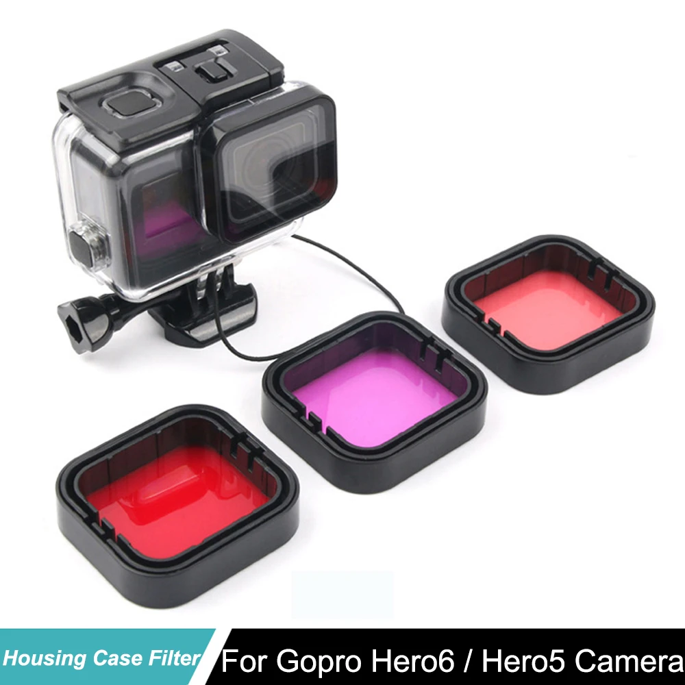 Набор черных фильтров для объектива камеры GoPro Hero 6 5|Ремни камер| |