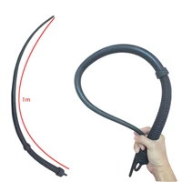 1m handmade rubber whip hard whip riding whip self defense horse riding whip outdoor foldable whip edc elastic tool