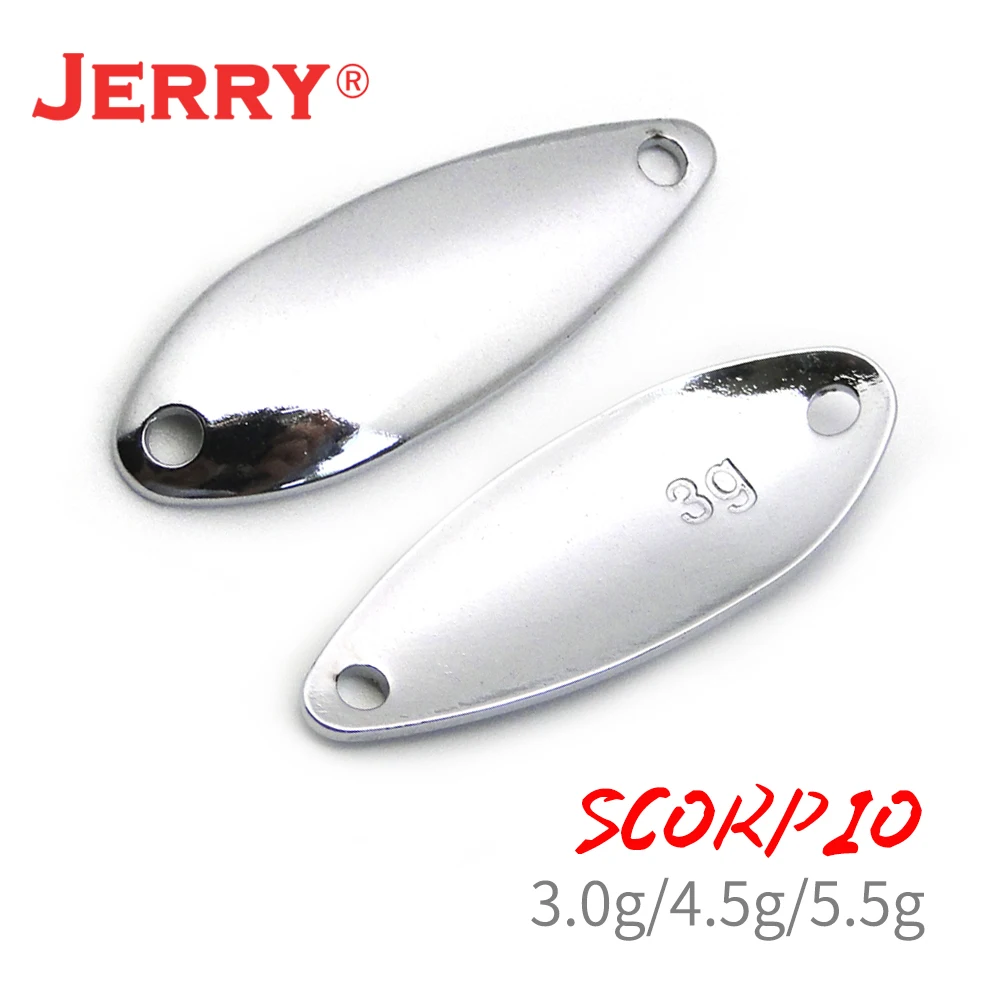 Неокрашенная рыболовная приманка JERRY 50 шт. 3 г 4 5 спиннинговая микро кастинговая