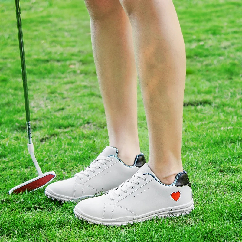 

New Spring Golf Sneakers for Woman Brand Designer Women Shoes Golf Hook & Loop Girls Gym Shoes Anti Slip Golf Trainers Ladies