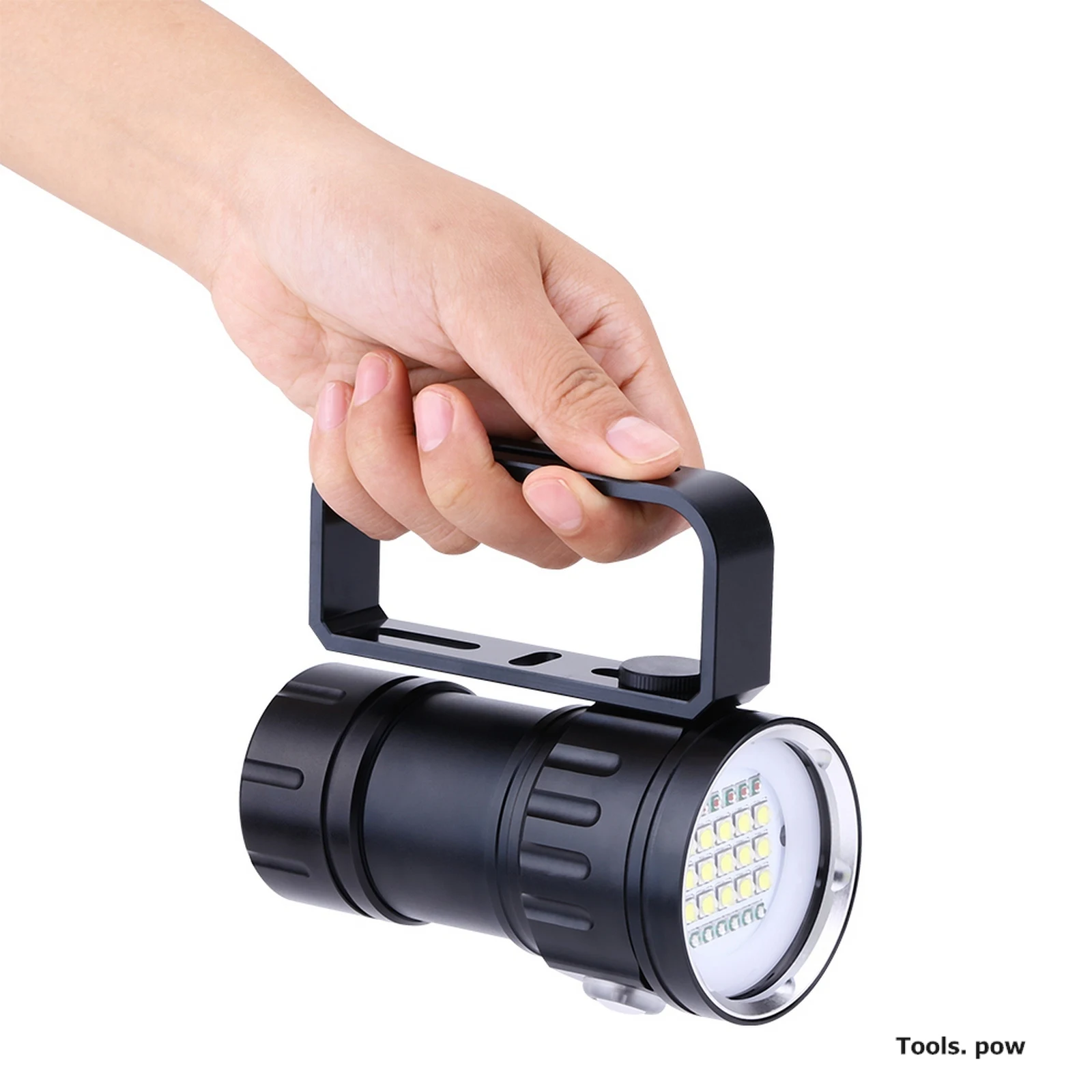 구매 IPX8 18000lm 손전등 300-500 미터 야외 캠핑, 하이킹 또는 야간 작업 램프에 대 한 수 중 램프 방수 빛