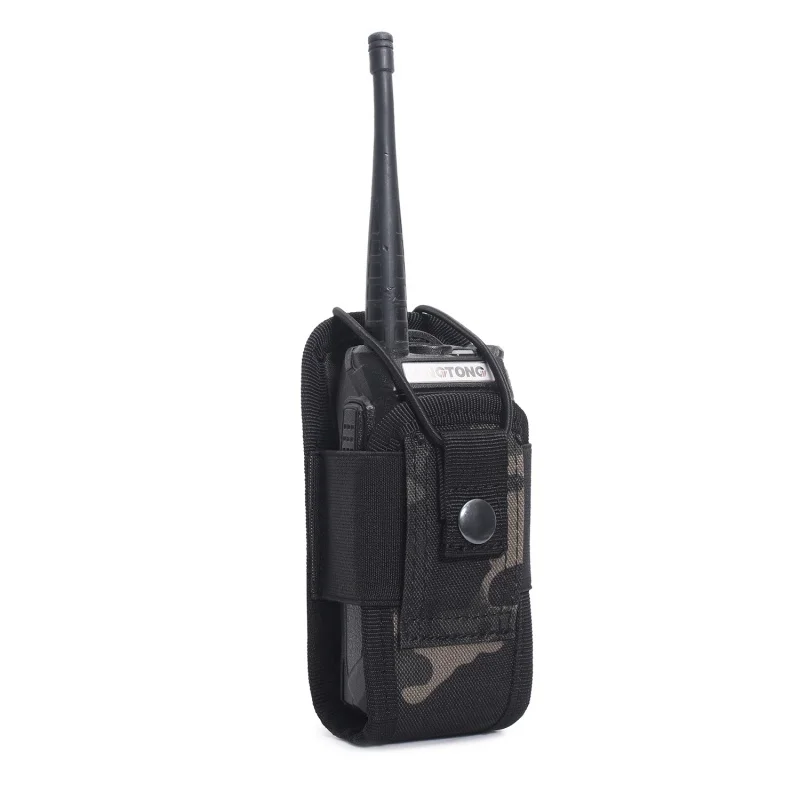 

Package Pouch Walkie hunting Talkie Holder Bag Tactical Sports Military Molle Nylon Radio Magazine Mag Pouch Pocket x