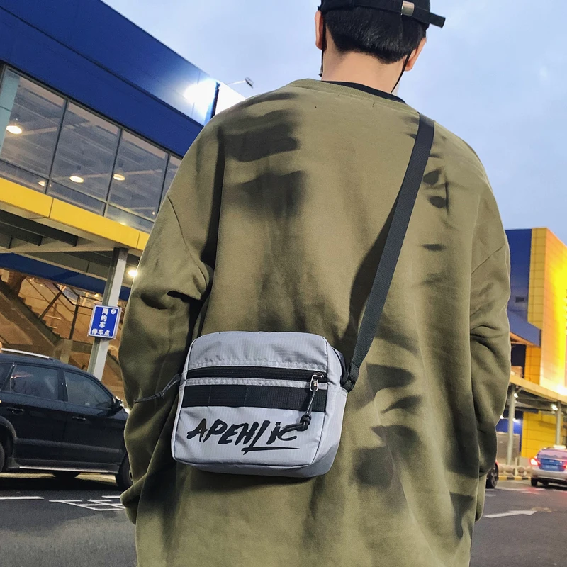 Original Design College Student Fashion Shoulder Bag Crossbody &amp Nylon Material Width 20cm Height 16cm Thickness 6cm | Багаж и сумки