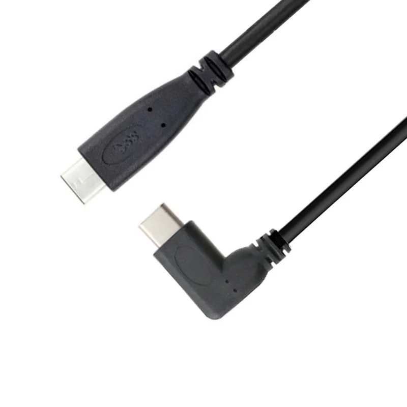 

15 core fast charging of type C public to public data line with high current transmission speed Gen2 elbow straight end