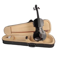 1 set 44 size violin fiddle with case bow rosin for students music lovers