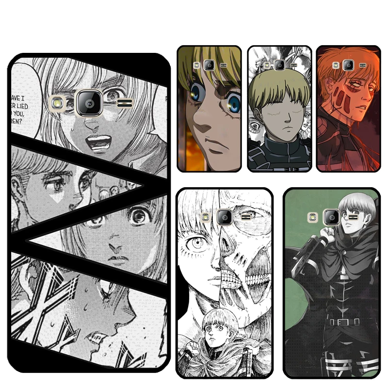 Armin Arlert атака на титанов для Samsung Galaxy J7 J1 J3 J5 2016 A3 A5 2017 A6 A8 J4 J6 Plus J8 A7 A9 2018 чехол |