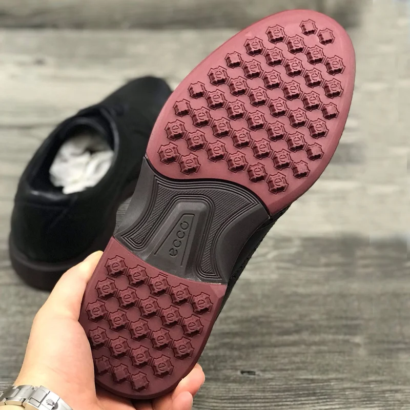 Quality Golf Shoes Men Genuine Leather Footwears Outdoor Anti Slip Walking Sneakers Size 39-45 Jogging | Спорт и развлечения