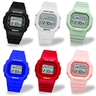 Высококачественные детские светодиодные цифровые электронные часы для мужчин и женщин унисекс часы светящиеся спортивные женские часы подарок для детей