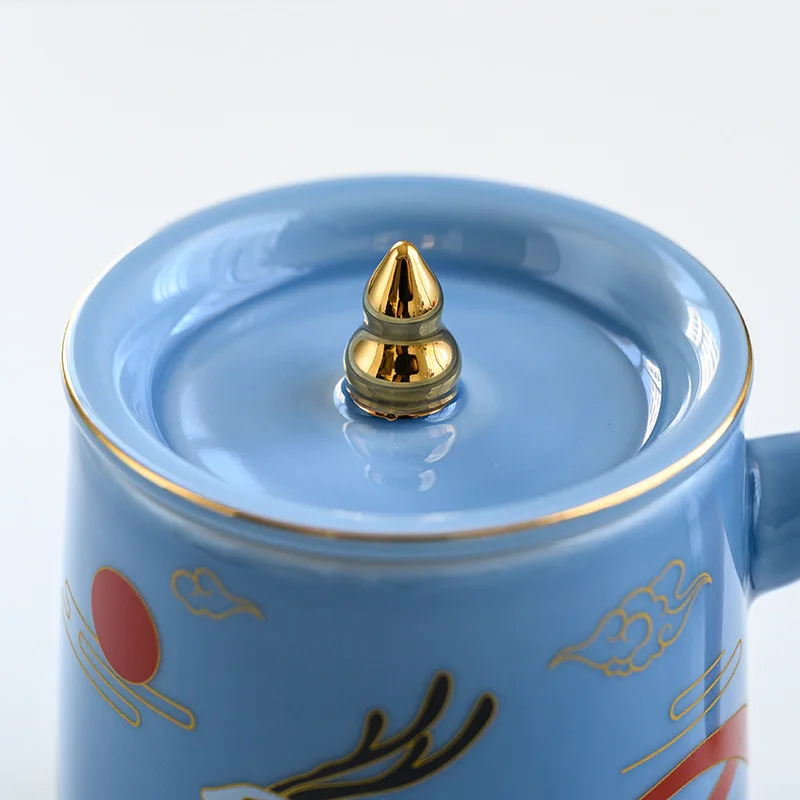 Бесплатная доставка керамическая чашка в национальном китайском модном стиле