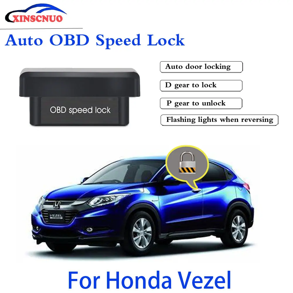 XINSCNUO новинка Smart Auto дверной замок Декодер OBD скорость для Honda Vezel 2013-2016 2017 2018 2019