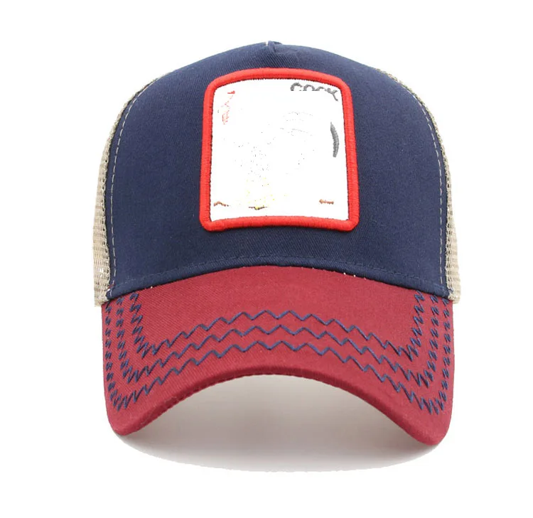Новинка, бейсболки с вышивкой животных, gorra gallo, мужские, дышащие, сетчатые, Снэпбэк кепки, солнцезащитные кепки для женщин, Кепка в стиле хип-хоп