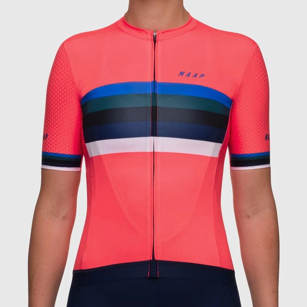 

Maap 2021 New Women Cycling Jerseys Road Bike MTB Cycling Tops Jersey Ropa Ciclismo Short Sleeve Racing Bike Cycling Clothing