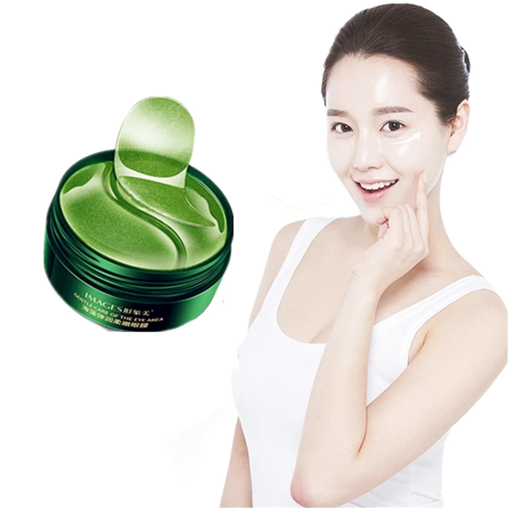 Скидка новый питают успокаивает кожу вокруг глаз Зелёный чай маски патчи для с