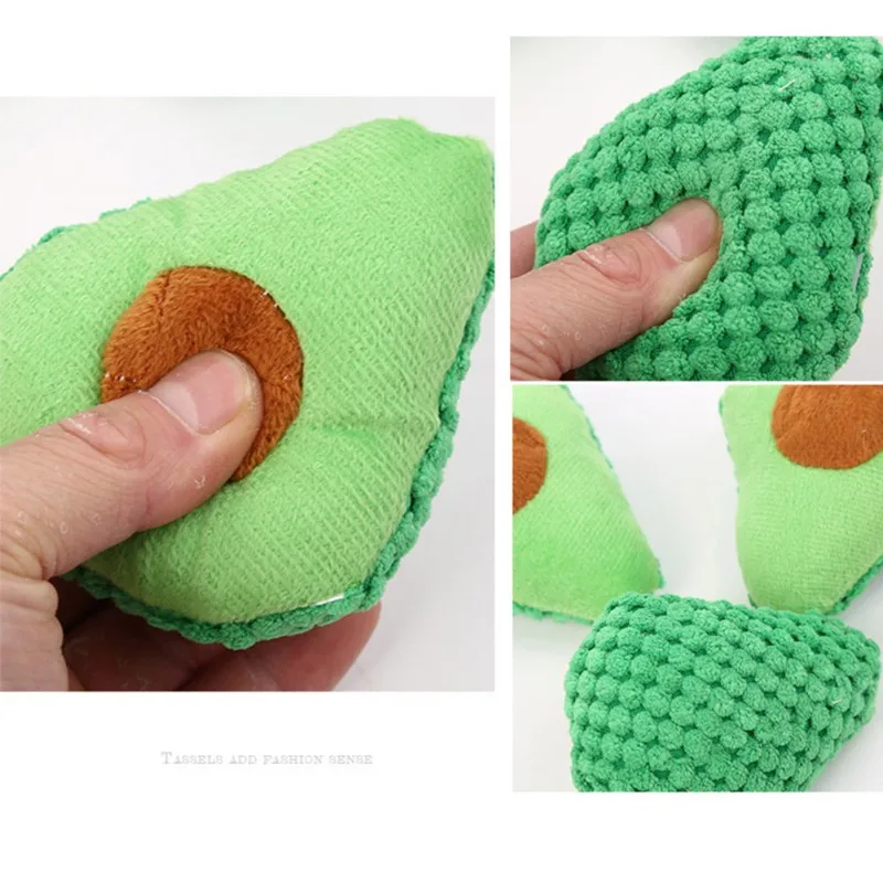 Устойчивая к царапинам игрушка в форме фруктов Интерактивная для милых домашних