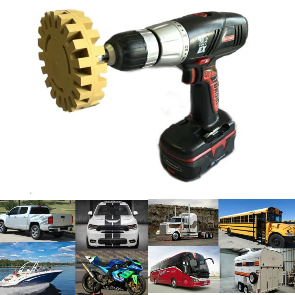 4 дюйма 100 мм Автомобильный ластик колесо Плавная мощность Дрель адаптер