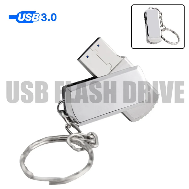Большая рекламная акция USB 3 0 8 ГБ 16 32 64 128 256 водонепроницаемый металлический флеш