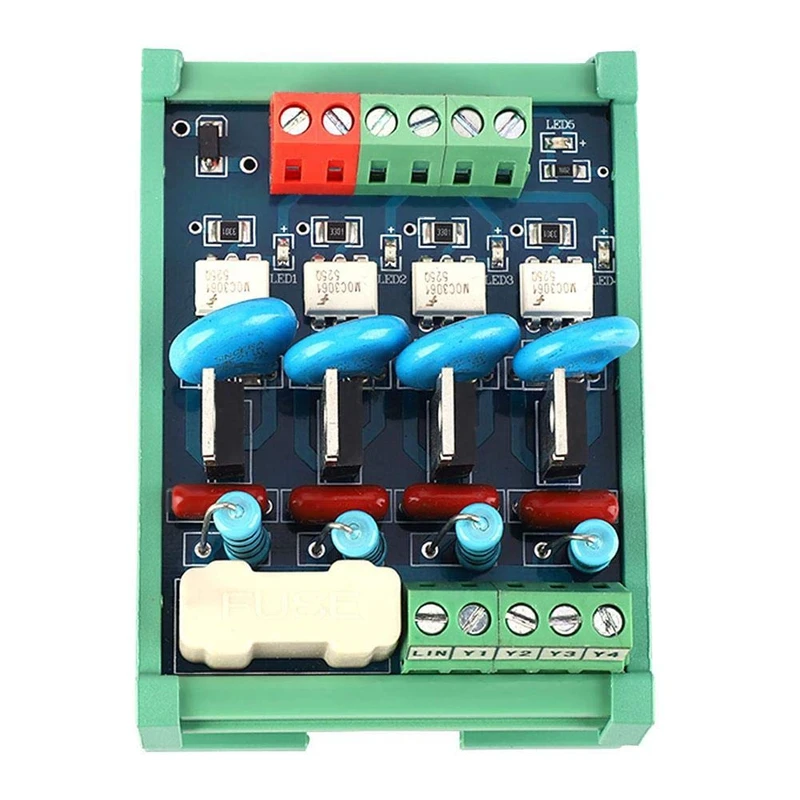 Выход Мощность доска 4-х канальный PLC DC усилитель сигнала SCR управляемый