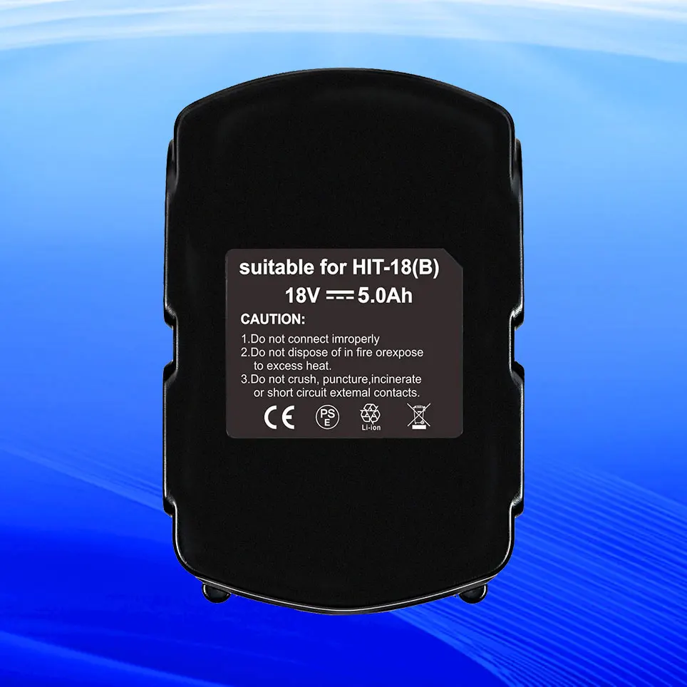 Аккумулятор с увеличенным сроком службы 2Pac подходит для Hitachi BCL1815 BCL1820 BCL1825 BCL1830