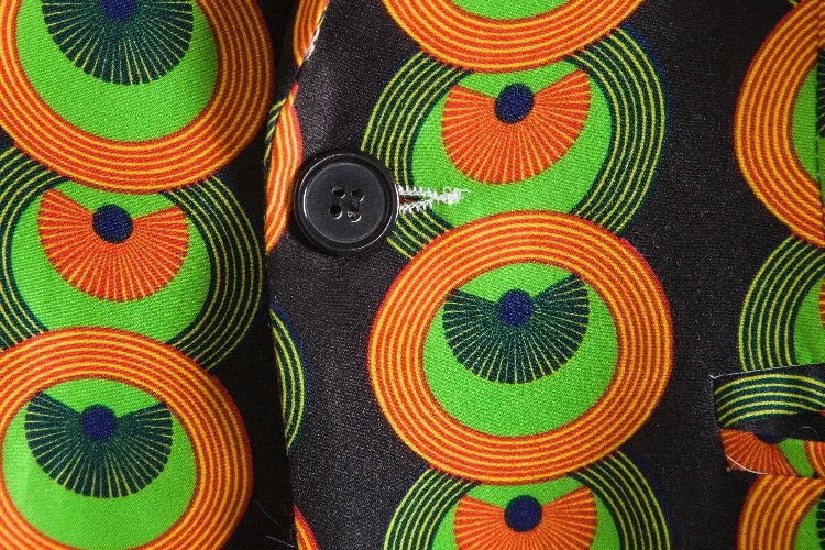 LUCLESAM мужское Повседневное платье в Африканском этническом стиле блейзер Мужской