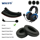Запчасти для авто для HyperX Cloud Silver, ядро, II, для PS4 гарнитура амбушюры микрофон бампер микрофоном повязка на голову наушник