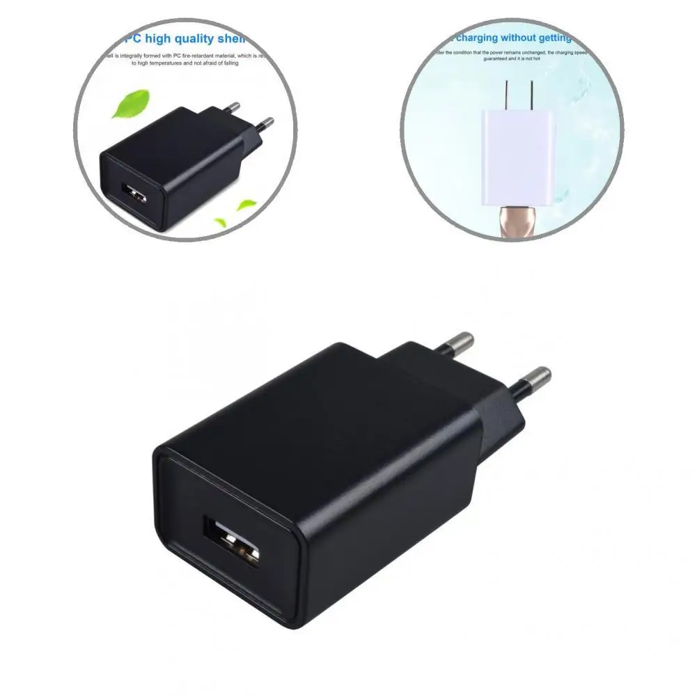 

High-quality 5V 2A USB Mini Safe Charging Adapter Multiple Circuit Protection Mini Charger Shock-proof for Travel