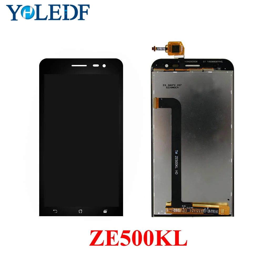 Оригинальный ЖК экран для ASUS Zenfone 2 Laser ZE500KL дисплей сенсорный с рамкой Z00ED