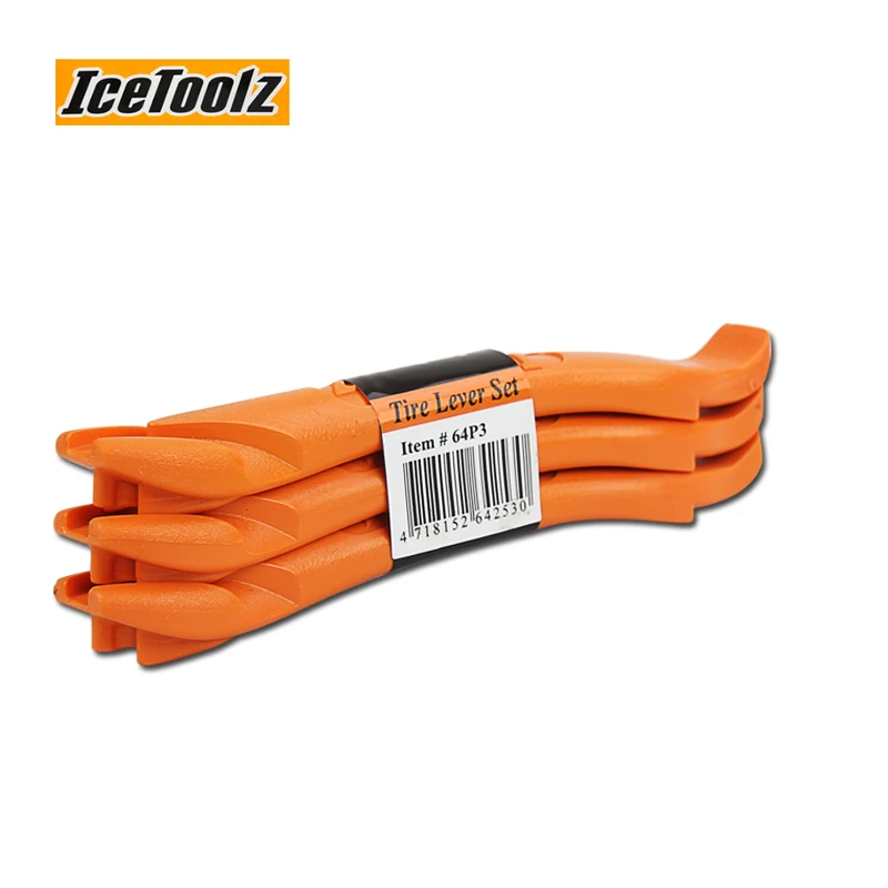 

IceToolz 64P3 3pcs Bicycle POM Tire Levers Kits Bike V-Shape Tool Bicycle Tyre Repair Tools Cycling Accessories