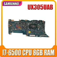 Akemy UX305UAB with I7-6500 CPU 8GB RAM Motherboard For ASUS UX305UAB Laptop Mainboard 100% Tested OK