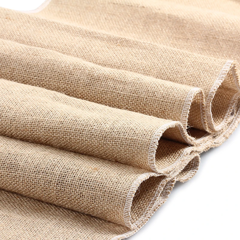 Винтажная скатерть из натурального джута современные деревенские Свадебные