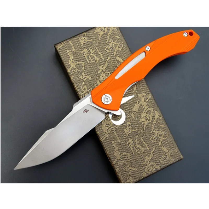 CH3519 D2 стальной складной нож G10 ручка охотничьи походные ножи Открытый EDC