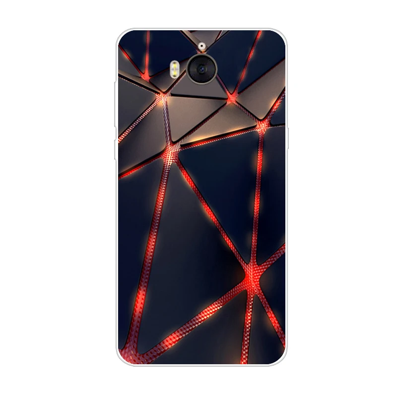 Черный Для huawei Y5 Y6 чехол для huawei Y5 чехол для телефона для huawei Y6 Mya-L22 Mya-u29 Мягкий силиконовый чехол Funda coque - Цвет: Черный