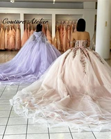 corset ball gown quinceanera dresses formal prom graduation gowns lace up princess sweet 15 16 dress vestidos de 15 a%c3%b1os