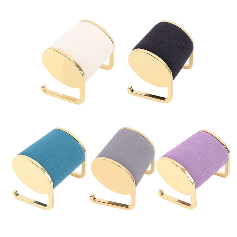 

Подставка для часов, металлическая стойка для хранения украшений из микрофибры