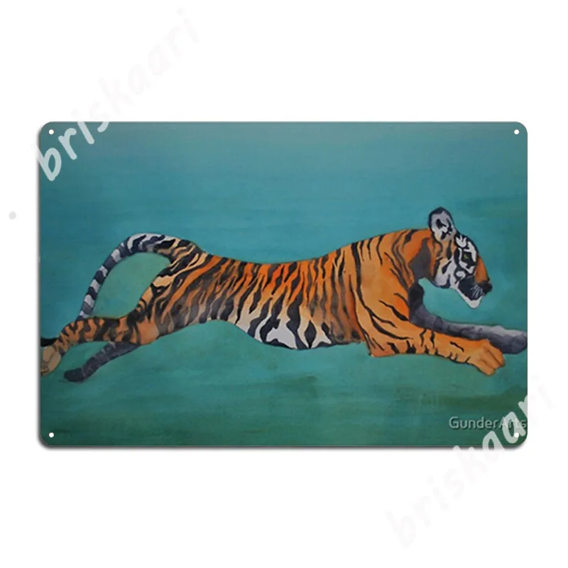 Тигровые металлические знаки кинотеатр кухня пещера паб таблички винтажные